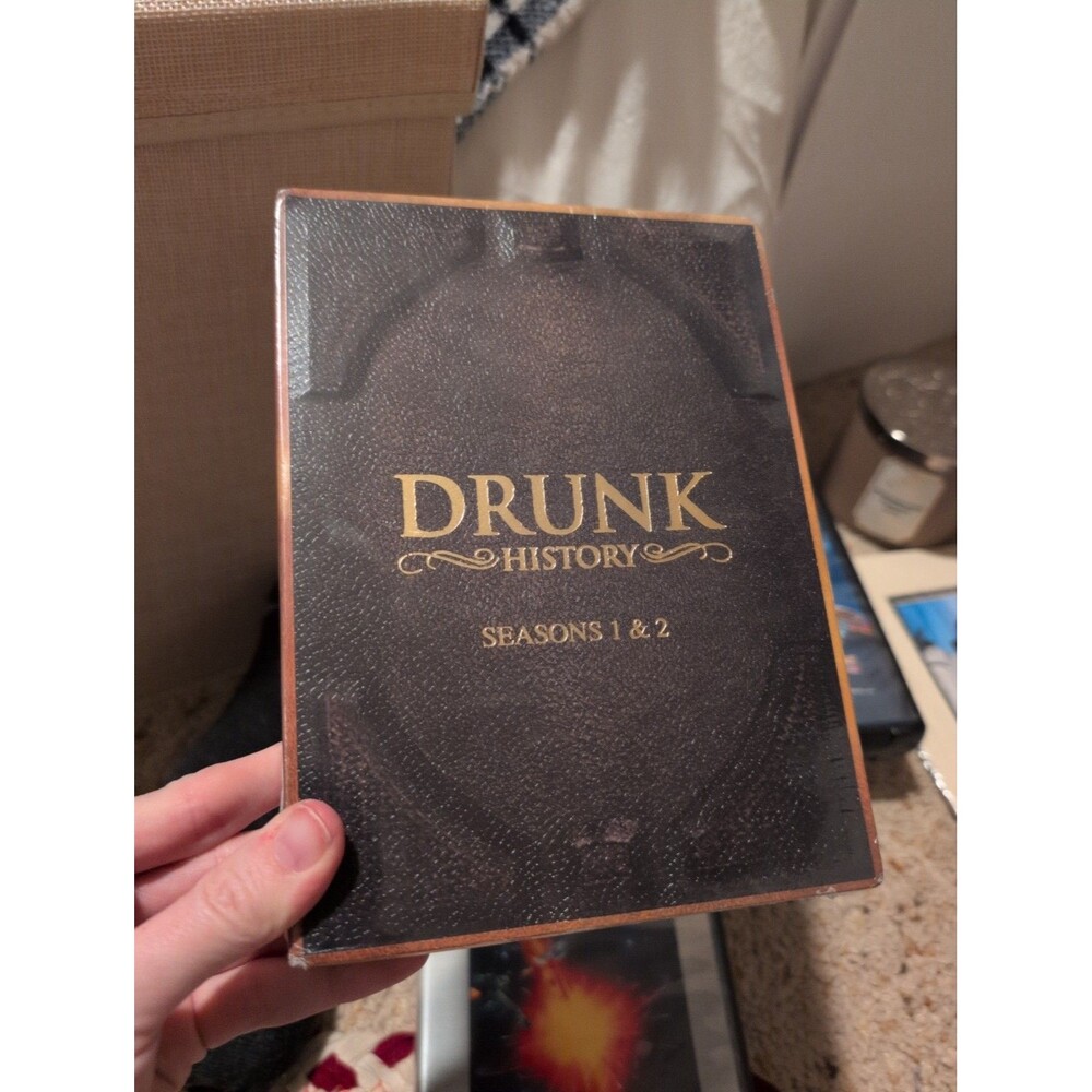 Drunk History: Seasons 1 & 2 on dvd, brand new